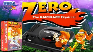 Zero The Kamikaze Squirrel - Sega Genesis Review
