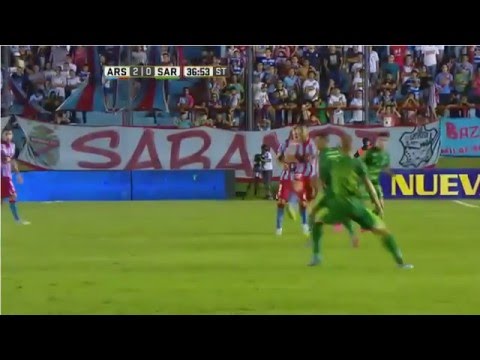 Gol de Sanchez Sotelo - Doblete - Arsenal 2 Vs 0 Sarmiento (J) - Fecha 4 - Liga Argentina