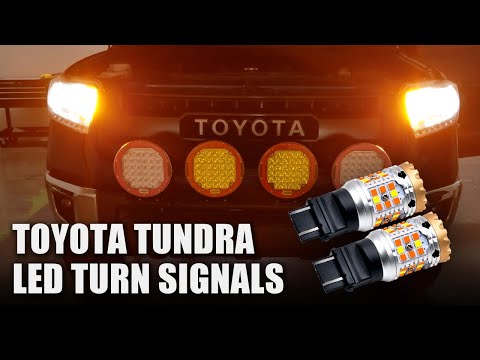 [Hyper Flash-DON'T PURCHASE LED Turn Signals Bulbs ] Toyota Tundra - 3157 CK Model
