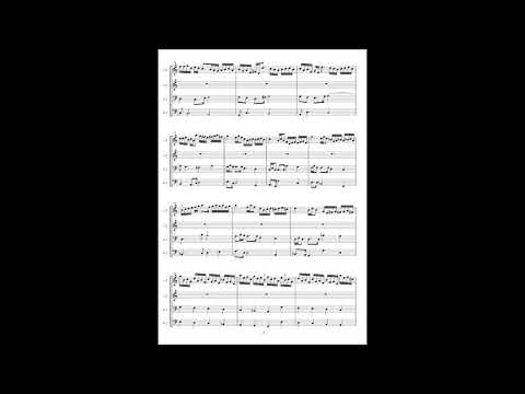 J.B.J. Cabanilles Tiento 101 de Batalla partido de Mano Drecha de Quinto Tono