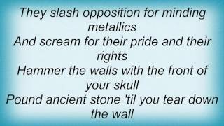 Razor - Tortured Skull Lyrics