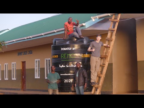 💧How We Built 6 Rainwater Harvesting Systems in Tanzania