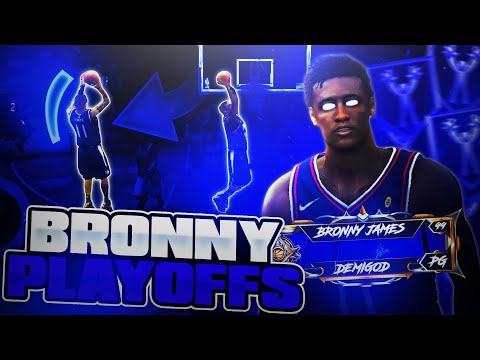 BRONNY VS LEBRON IN THE PLAYOFFS! BRONNY JAMES MYCAREER EP 2! NBA 2K20 Mobile