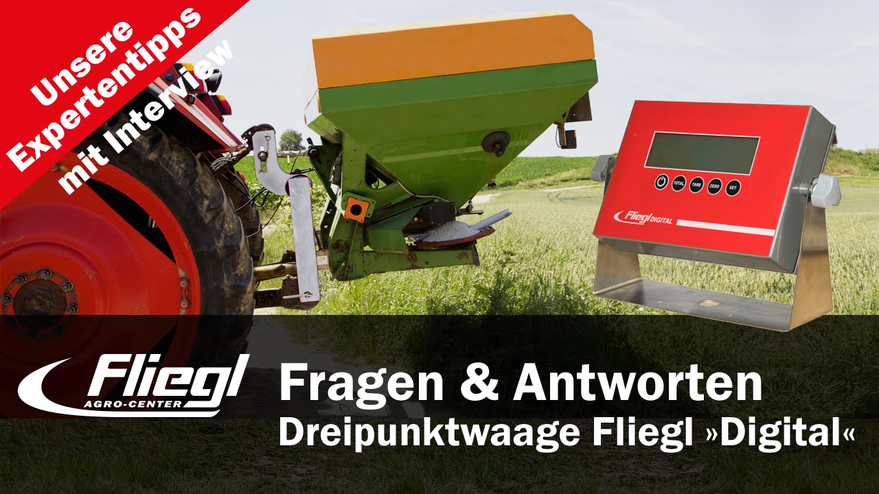 Fliegl 3 pontos és rakodó mérleg