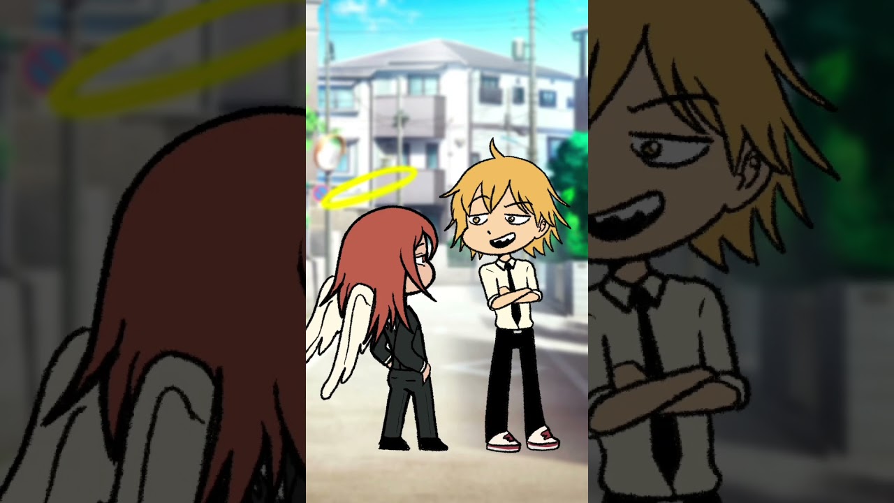 Denji hits on Angel! (Chainsawman Animation)