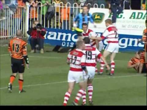 Castleford v Wigan - September 2001