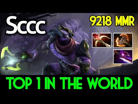 Sccc Dota2 [Faceless Void] 9218MMR Top1 MMR in The World