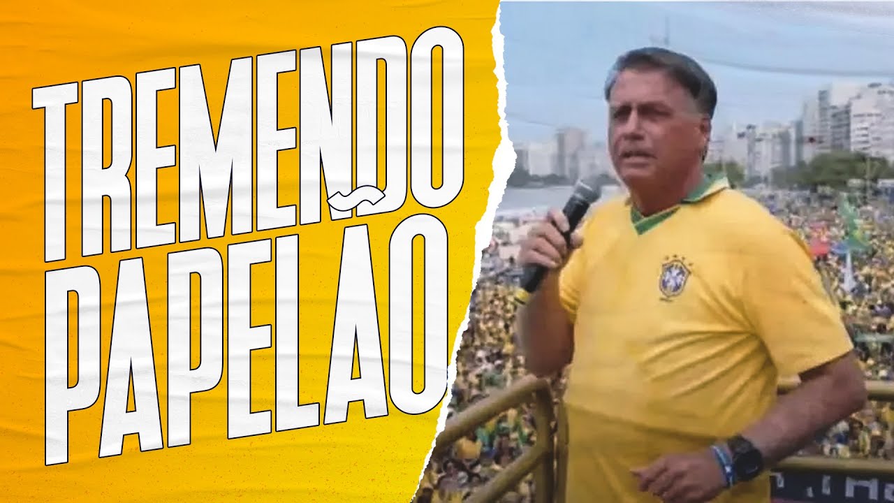 MANIFESTAÇÃO VAZIA  DE BOLSONARO TEVE MAGNO MALTA TRESLOUCADO E GADO ENLOUQUECIDO | Galãs Feios