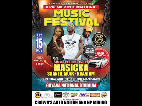 INTERNATIONAL MUSIC FESTIVAL MASICKA SHANEIL MUIR & KRANIUM PROMO MIX BY SLINGERZ FAMILY