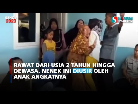 Rawat dari Usia 2 Tahun hingga Dewasa, Nenek ini Diusir oleh Anak Angkatnya
