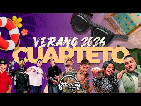 Enganchados Verano 2026 ☀️🍉⛱️😎#Cuarteto 🎹​ | De Locos Online