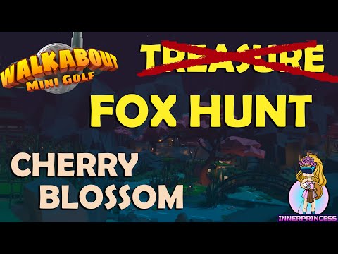 Walkabout Mini Golf Treasure Hunt / FoxHunt - Cherry Blossom all clues