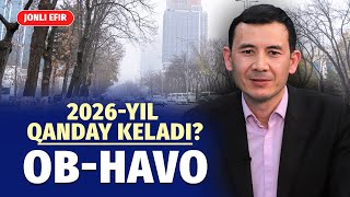 Yangi yilning birinchi kunlari bahorga ishora go‘yo – sinoptiklar quruq bahorni prognoz qilmoqda