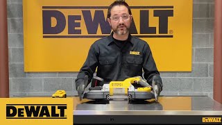 DEWALT Product Guide - DCS376 Bandsaw Blade Installation & Removal
