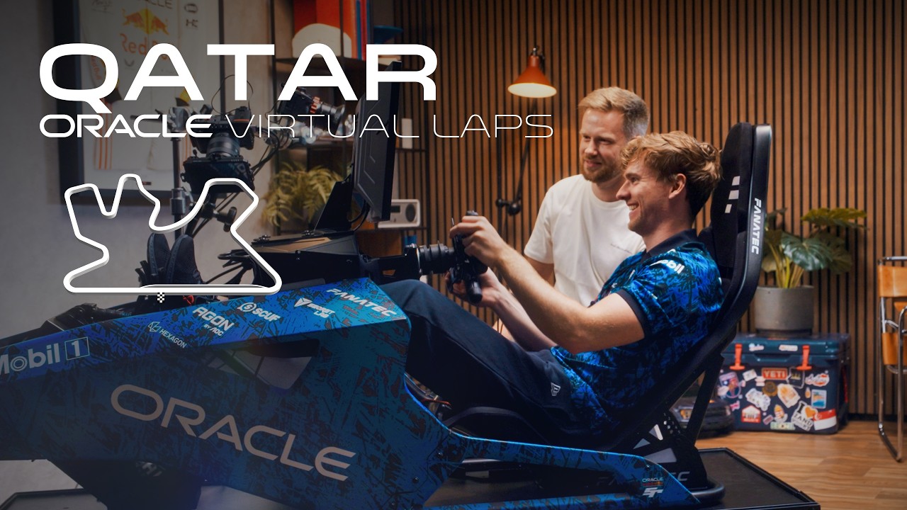 How Challenging is a Lap of the Qatar GP? | Oracle Virtual Laps