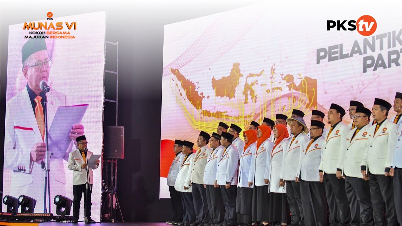 MOMEN PELANTIKAN PENGURUS MPP/DPP/DSP PARTAI KEADILAN SEJAHTERA 2025-2030