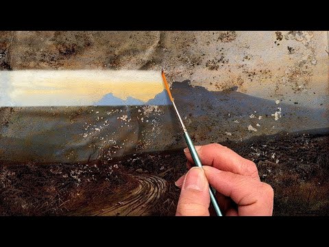 How A Moldy Watercolor Painting Is Professionally Restored