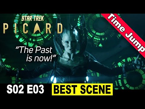 Star Trek Picard Season 2 Episode 3 BEST SCENE – Borg Queen Time Jump