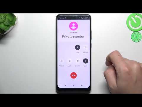 How Incoming Call Looks in ZTE Blade A51- Incoming Call Screen