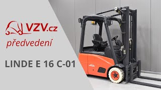 Linde E 16 C-01 driewieler vorkheftruck te koop foto 4 Linde E 16 C-01 driewieler vorkheftruck foto 4