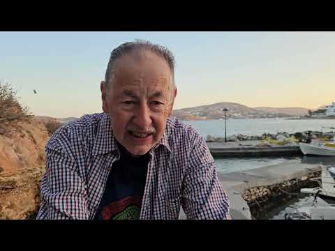 NZ Poet Peter Le Baige reads from 'Clear Weathers' by Odysseus Elytis (στα ελληνικά) - Part 2