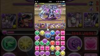 【パズドラ】第38回チャレンジダンジョンLv10 ヨミドラちゃん【ソロ】