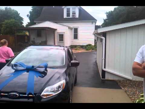 Kylee's Sweet 16 Surprise gift