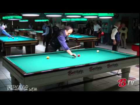 AQUINO vs MARCHETTI - 4^PROVA BILIARDO BTP 2015 S.ANTONINO
