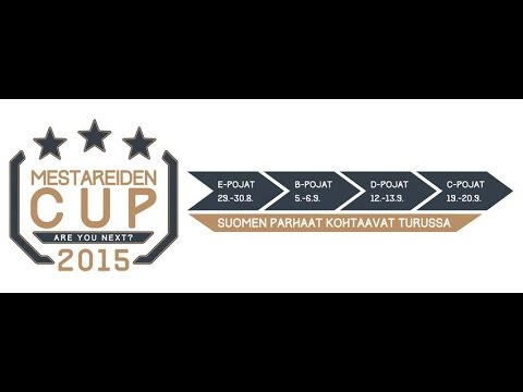 Mestareiden Cup 2015 C00-Pojat Finaali