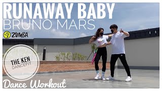 Runaway Baby | Bruno Mars | The Ken DanceFit | Zumba ®️ | Merengue Pop