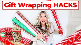 10 EASY Gift Wrapping Hacks...For Someone Who HATES Wrapping Presents!