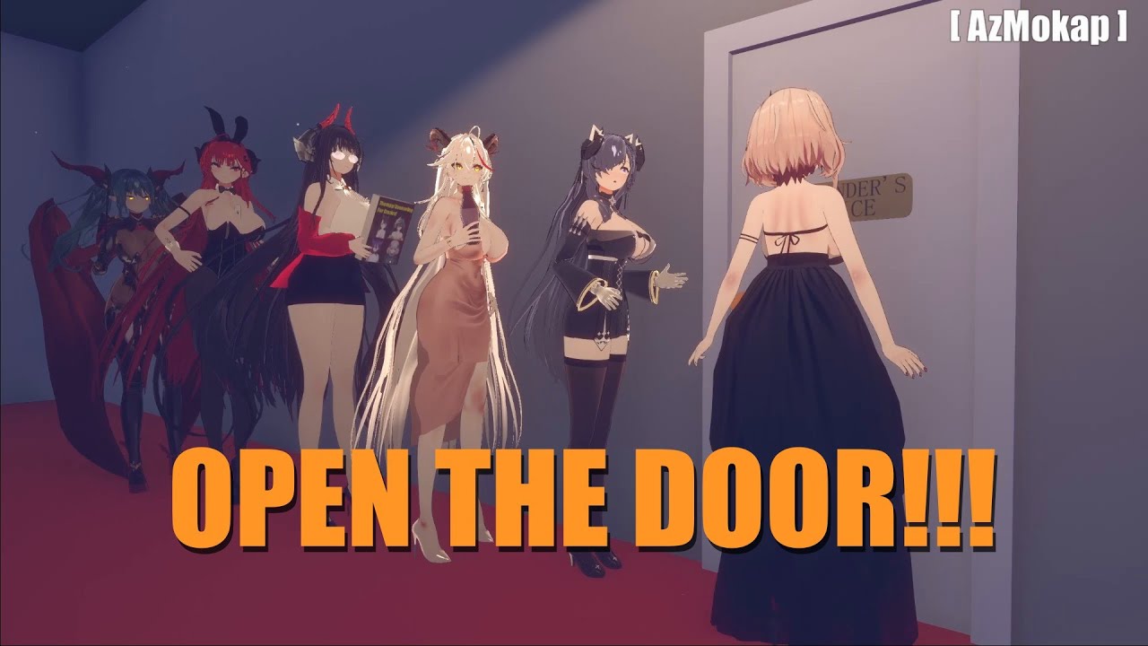 Shikikan, OPEN THE DOOR NOW!!!