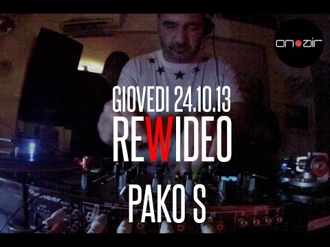 ON AIR Concept Lab. REWIDEO | 24.10.13 @ FAVELA SPUNK | PAKO S (DEEPENDENCE)