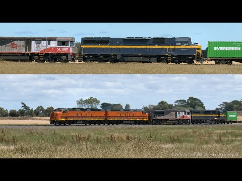 7922V Dooen Containers With CLF2, CLF4, SCT007 & C501 (20/12/2020) - PoathTV Australian Trains