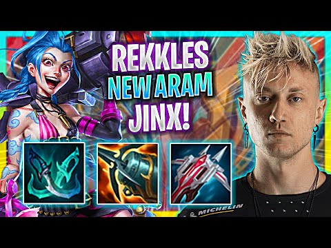 REKKLES TRIES NEW ARAM REWORK WITH JINX! | FNC Rekkles Plays Jinx Top vs Leona! | Preseason 2023