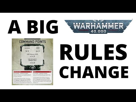 Big 40K Rules Change - The Command Point Changes from Chapter Approved Reviewed...