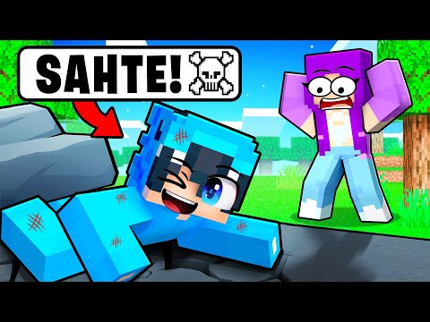 Moni Minecraft'ta ÖLDÜRÜLMÜŞ GİBİ YAPTI!