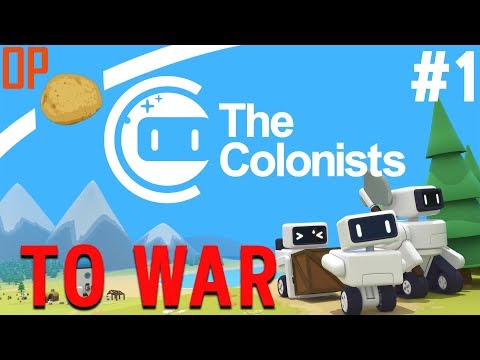 The Colonists Let's Play - Part #1 - To War! Scenario 4 - The Colonists Gameplay