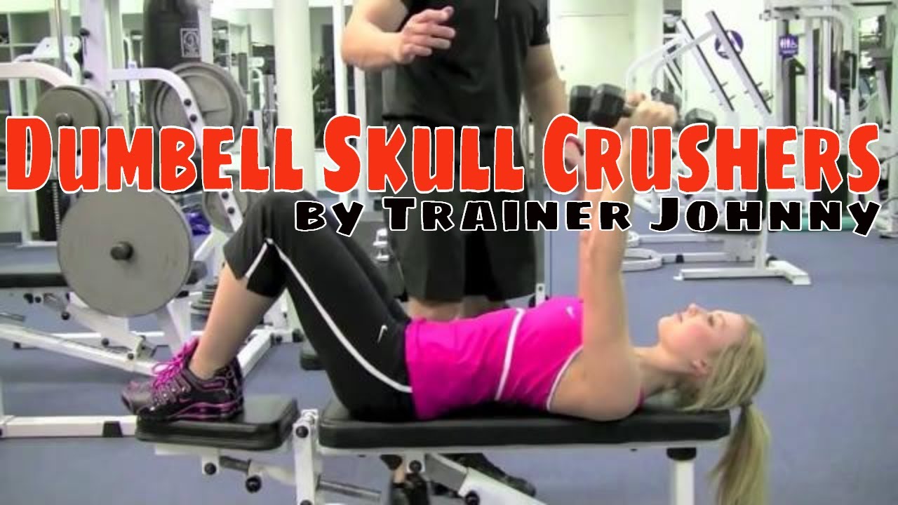 Dumbbell Skull Crusher