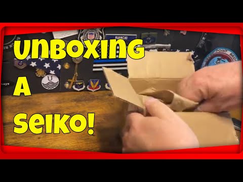 New Watch and Unboxing a Seiko!!