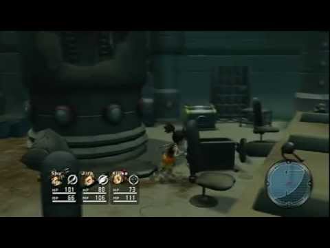 Blue Dragon Walkthrough Part 4: Ancient Hospital Ruins, Boss: IceFire Wolves