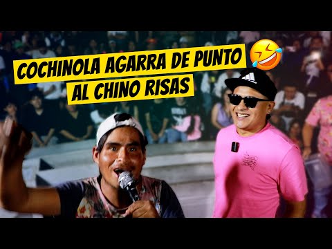 Cochinola agarra de punto al chino 😂