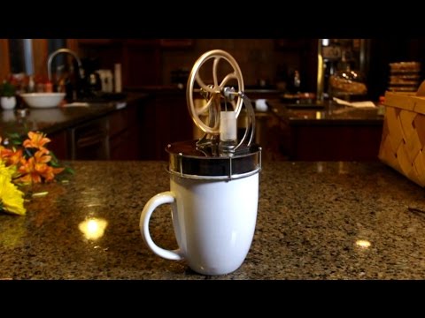 Mini Stirling Engine - Science Toy