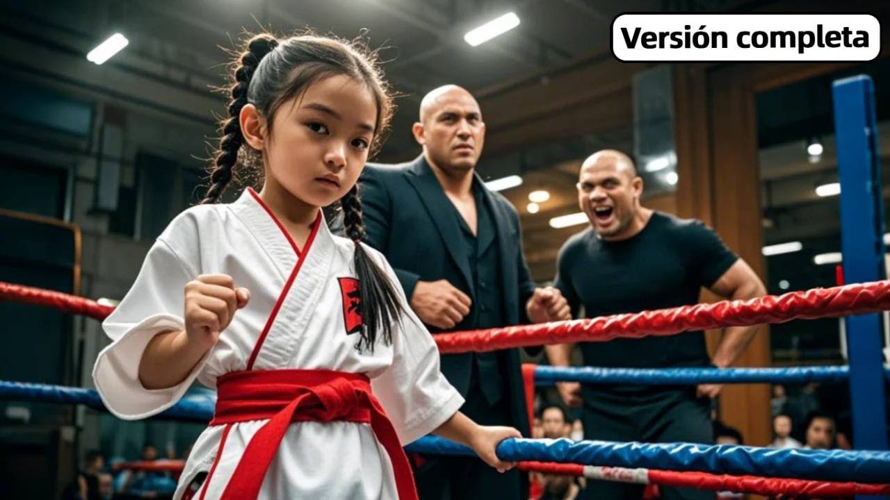 hombres se burlaban de la niña que los desafiaba,sin saber que era la maestra de kung fu más fuerte.