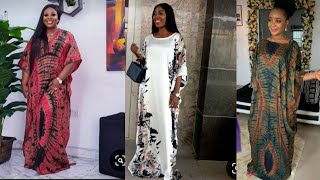 Easy BUBU dress. cutting and stitching. #abaya #boubou #bubu