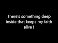 Skillet - Collide (with lyrics on screen)