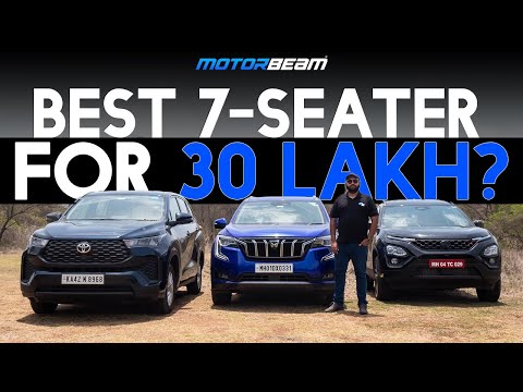 2023 Safari vs XUV700 vs Innova Hycross - Best 7-Seater? | MotorBeam