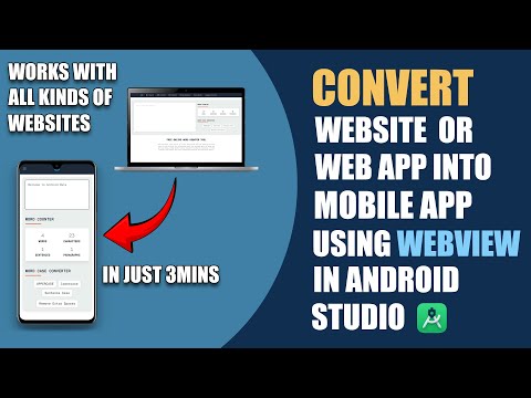 Trasforma il tuo sito web in un'app Android (TUTORIAL FACILE)