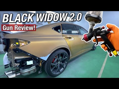 Harbor Freight’s ￼NEW Black Widow 2.0 Spray Gun Review!