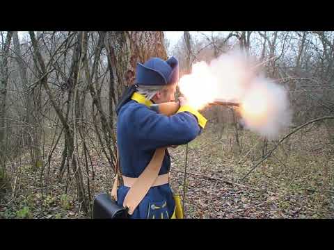 Hälsinge Regemente. Historical weapon.